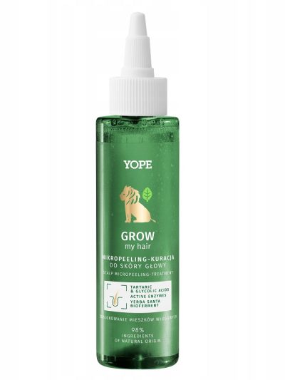 Yope Grow My Hair mikropeeling-kuracja do skóry głowy 115ml