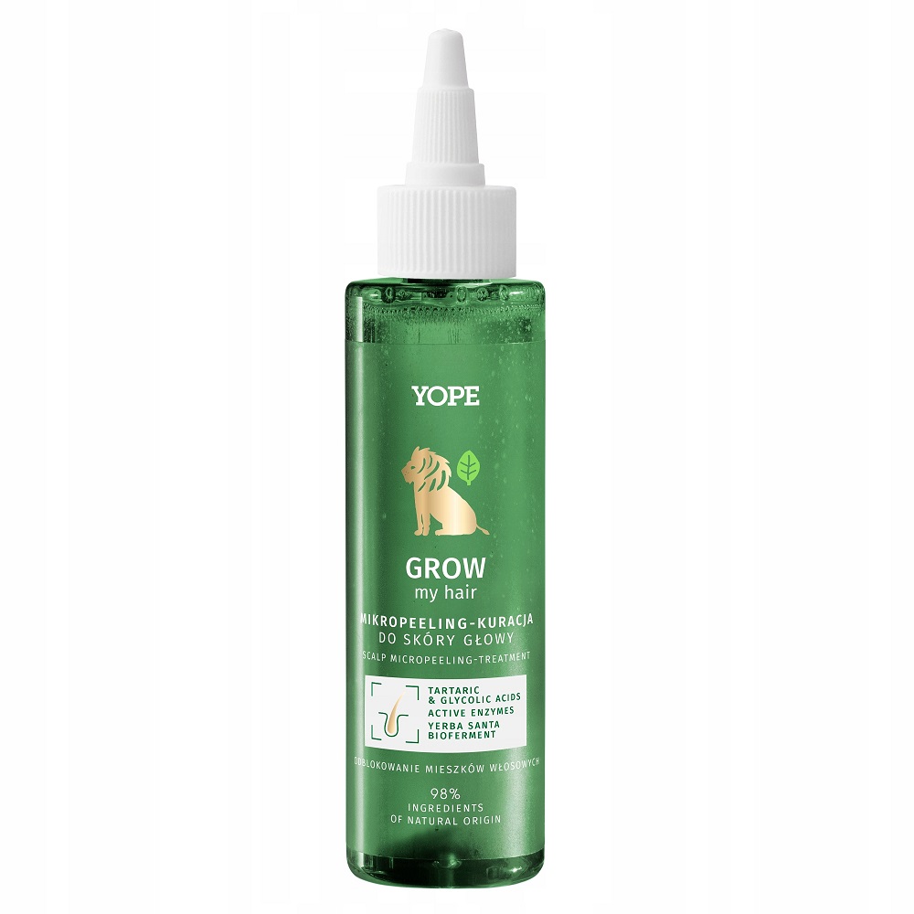 Yope Yope Grow My Hair mikropeeling-kuracja do skóry głowy 115ml