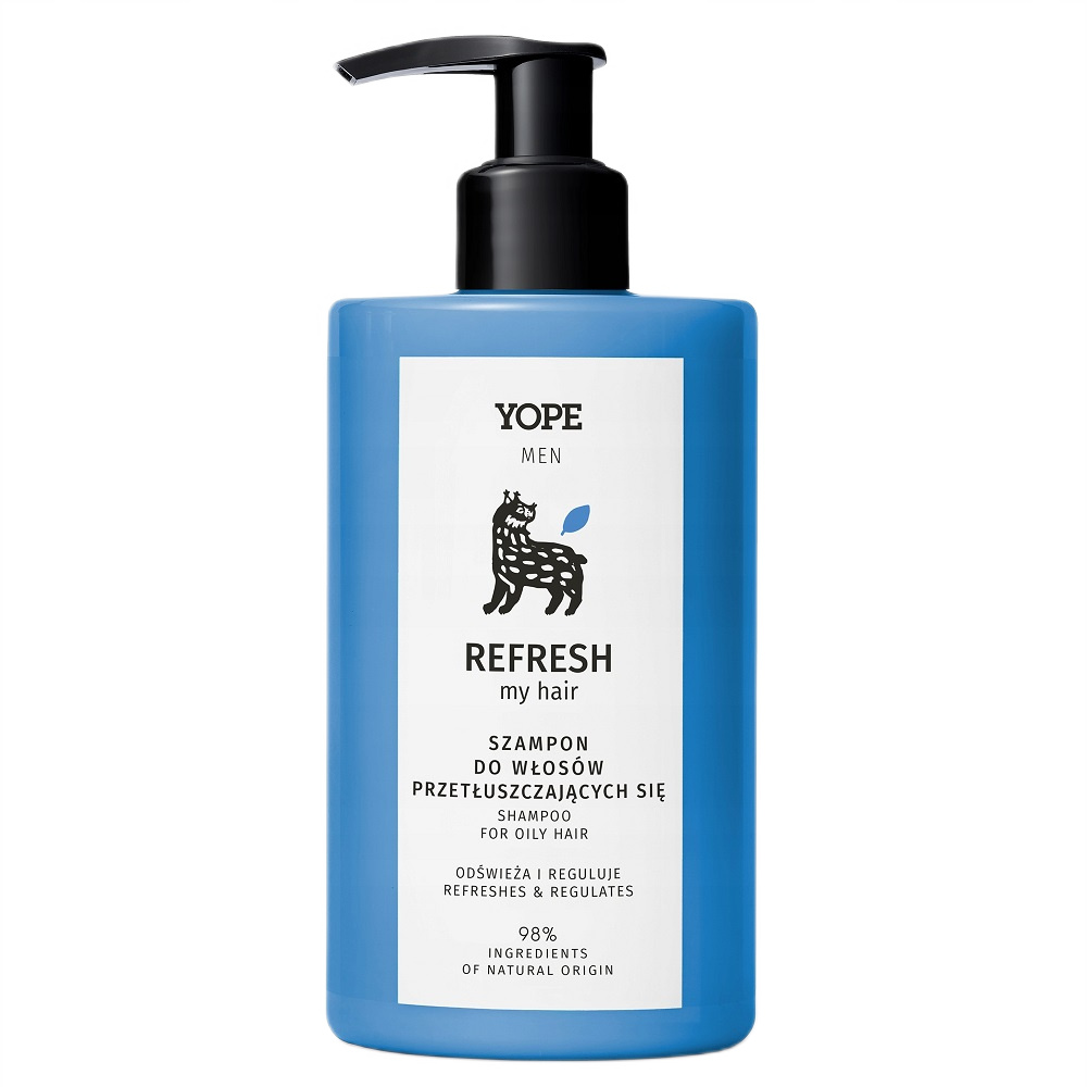 Yope Yope Refresh My Hair Shampoo für fettend Haar 300ml — Inhaltsstoffe und Bewertung
