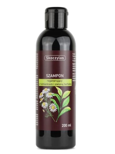 Skoczylas Szampon regenerujący z rumiankiem i zieloną herbatą 200ml