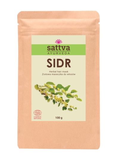 Sattva Herbal Hair Mask ziołowa maseczka do włosów Sidr 100g