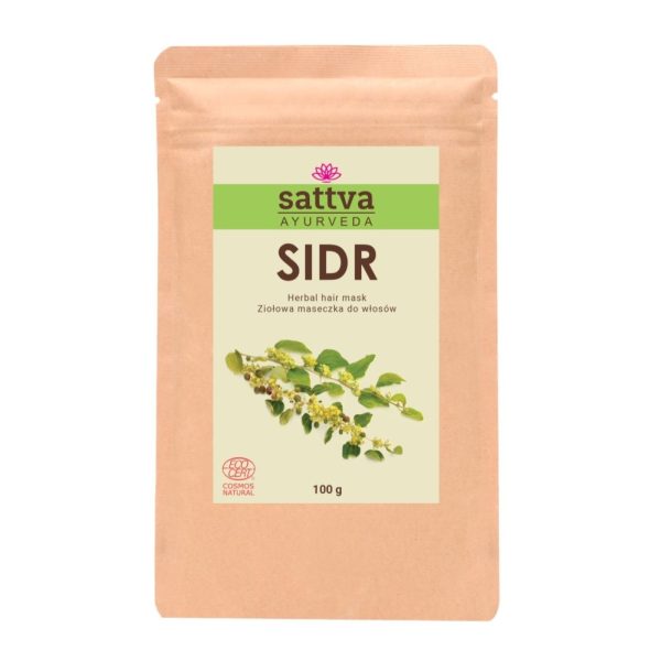 Sattva Herbal Hair Mask ziołowa maseczka do włosów Sidr 100g