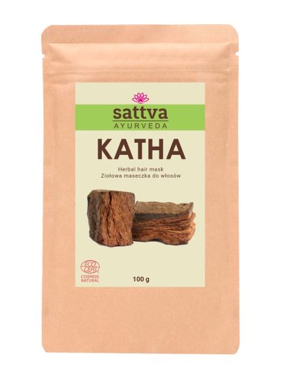 Sattva Herbal Hair Mask ziołowa maseczka do włosów Katha 100g