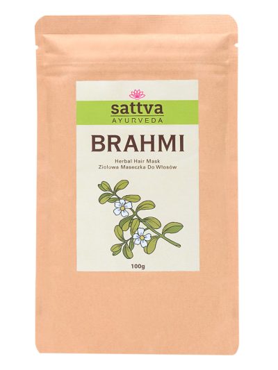Sattva Brahmi Herbal Hair Mask ziołowa maseczka do włosów 100g