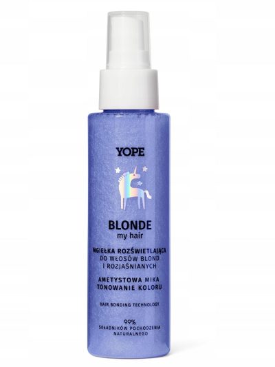 Yope Blonde My Hair mgiełka rozświetlająca do włosów Ametyst 100ml