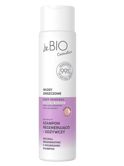 BeBio Ewa Chodakowska Baby Hair Complex naturalny szampon do włosów zniszczonych 300ml