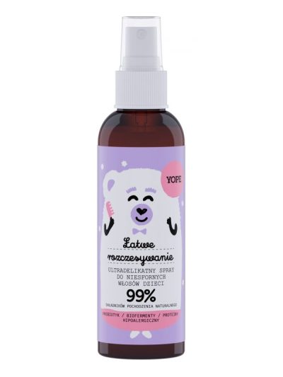 Yope Ultradelikatny spray ułatwiający rozczesywanie włosów dzieci 150ml