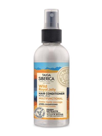 Natura Siberica Taiga Siberica Wild Royal Jelly multifunkcyjna odżywka do włosów w sprayu z mleczkiem pszczelim 170ml