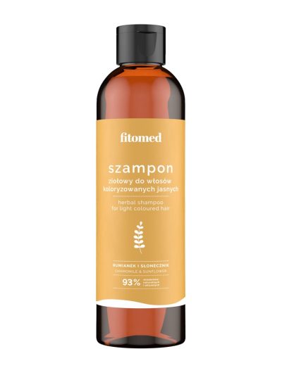 Fitomed Szampon do włosów koloryzowanych jasnych Słonecznik i Rumianek 250g