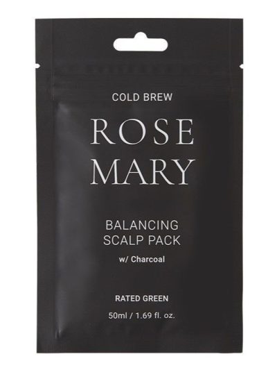 RATED GREEN Rosemary kuracja regulująca do skóry głowy z rozmarynem i aktywnym węglem 50ml