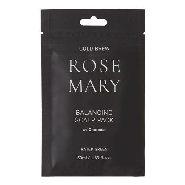 RATED GREEN Rosemary kuracja regulująca do skóry głowy z rozmarynem i aktywnym węglem 50ml