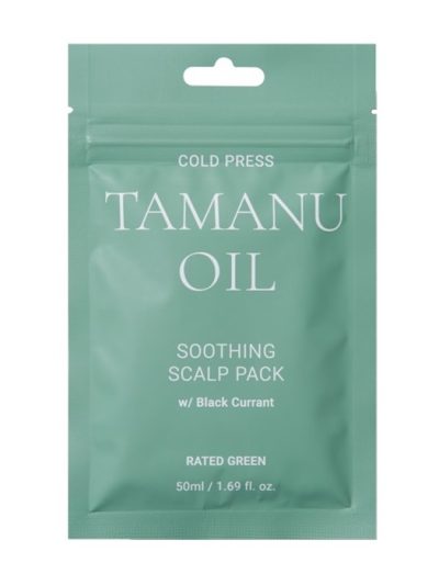 RATED GREEN Tamanu kuracja łagodząca skórę głowy z olejem tamanu i czarną porzeczką 50ml