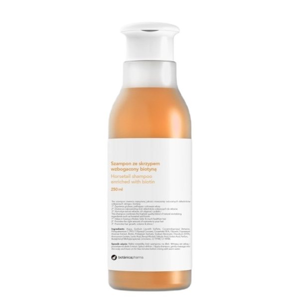 Botanicapharma Szampon ze skrzypem wzbogacony biotyną 250ml
