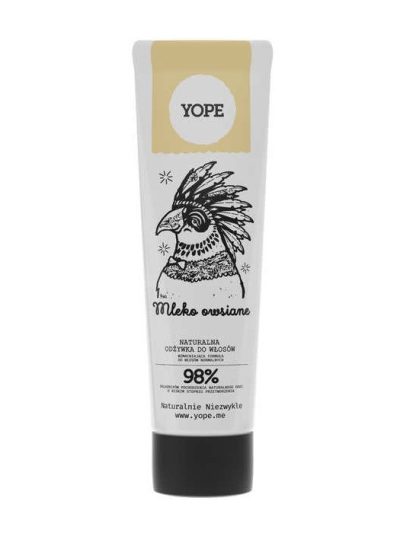Yope Naturalna odżywka do włosów Mleko Owsiane 170ml