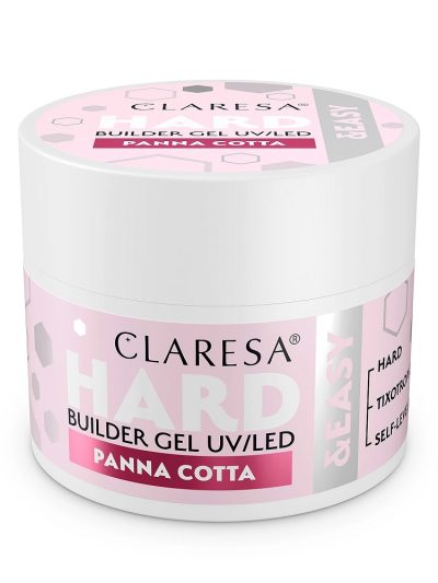Claresa Hard&Easy Builder Gel żel budujący Panna Cotta 12g