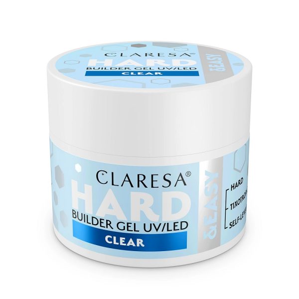 Claresa Hard&Easy Builder Gel żel budujący Clear 12g
