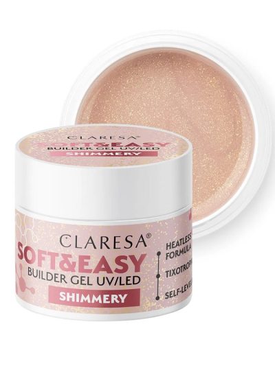 Claresa Soft&Easy Builder Gel żel budujący Shimmery 45g