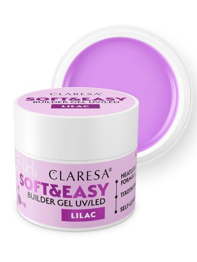 Claresa Soft&Easy Builder Gel żel budujący Lilac 12g