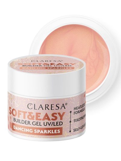Claresa Soft&Easy Builder Gel żel budujący Dancing Sparkles 45g