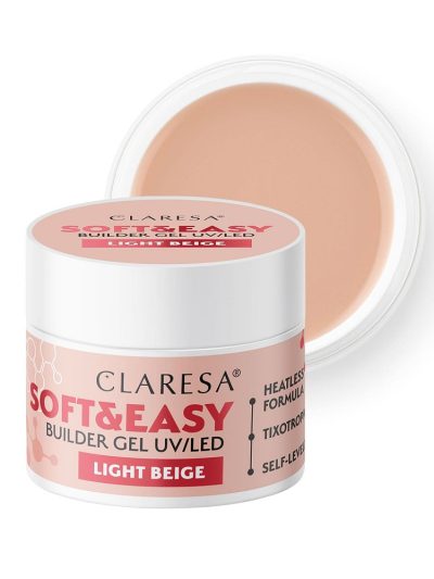 Claresa Soft&Easy Builder Gel żel budujący Light Beige 90g