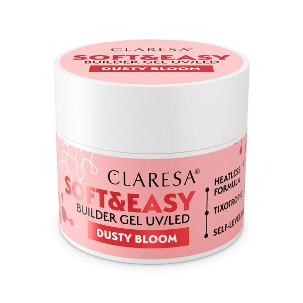 Claresa Soft&Easy Builder Gel żel budujący Dusty Bloom 45g