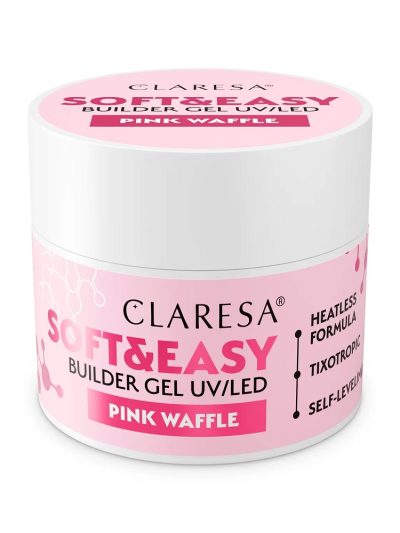 Claresa Soft&Easy Builder Gel żel budujący Pink Waffle 12g