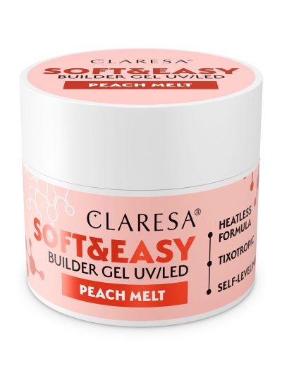 Claresa Soft&Easy Builder Gel żel budujący Peach Melt 12g