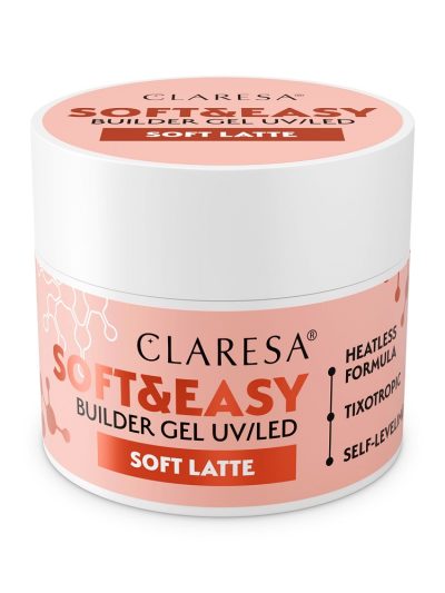 Claresa Soft&Easy Builder Gel żel budujący Soft Latte 12g