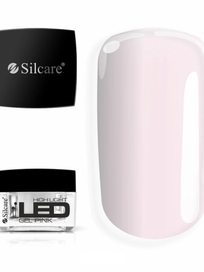 Silcare High Light Led Gel średniogęsty jednofazowy żel do paznokci Pink 30g