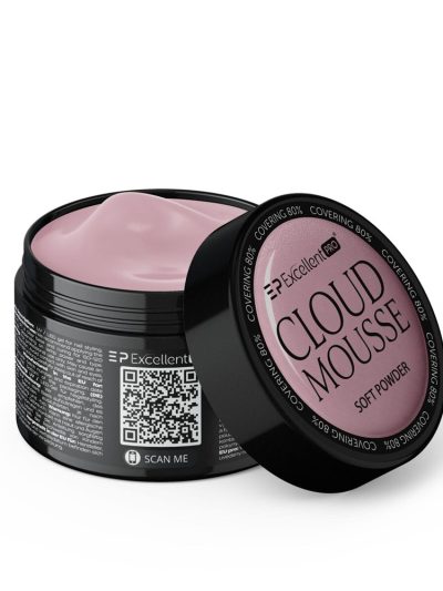 Excellent PRO Cloud Mousse żel budujący Soft Powder 15g