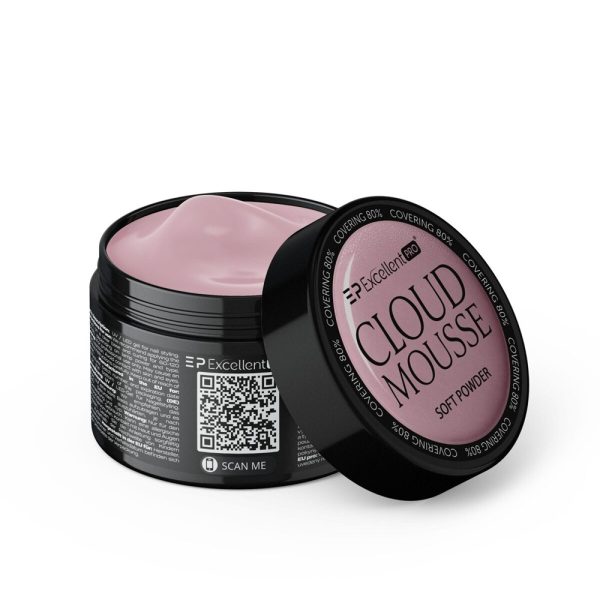 Excellent PRO Cloud Mousse żel budujący Soft Powder 15g