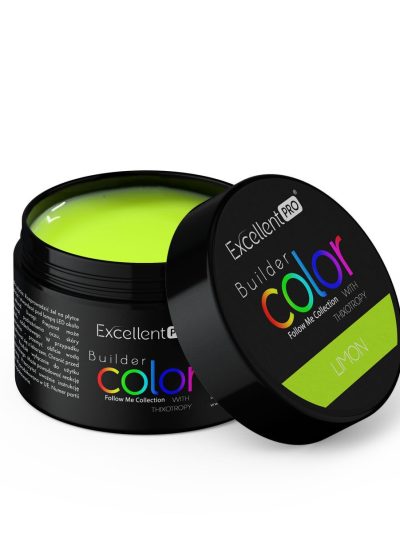Excellent PRO Builder Color With Thixotropy żel budujący Limon 15g