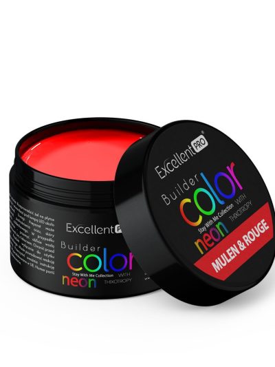 Excellent PRO Builder Color Neon With Thixotropy żel budujący Mulen & Rouge 15g
