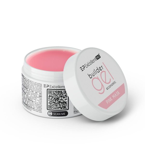 Excellent PRO Builder Gel Economic żel budujący Pink Mask 15g