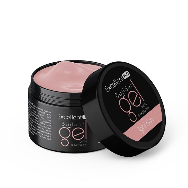 Excellent PRO Builder Gel With Thixotropy żel budujący Light Skin 15g
