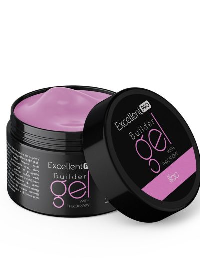 Excellent PRO Builder Gel With Thixotropy żel budujący Lilac 15g