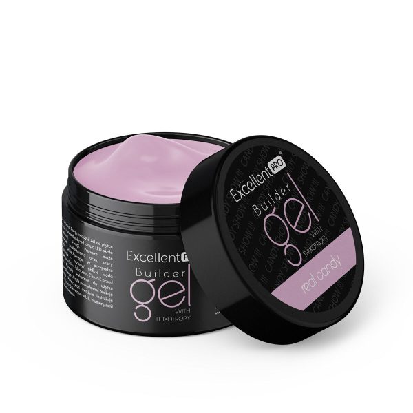 Excellent PRO Builder Gel With Thixotropy żel budujący Real Candy 50g