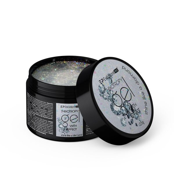 Excellent PRO Thixotropy Gel With Effect żel budujący Shine Like A Diamond 15g