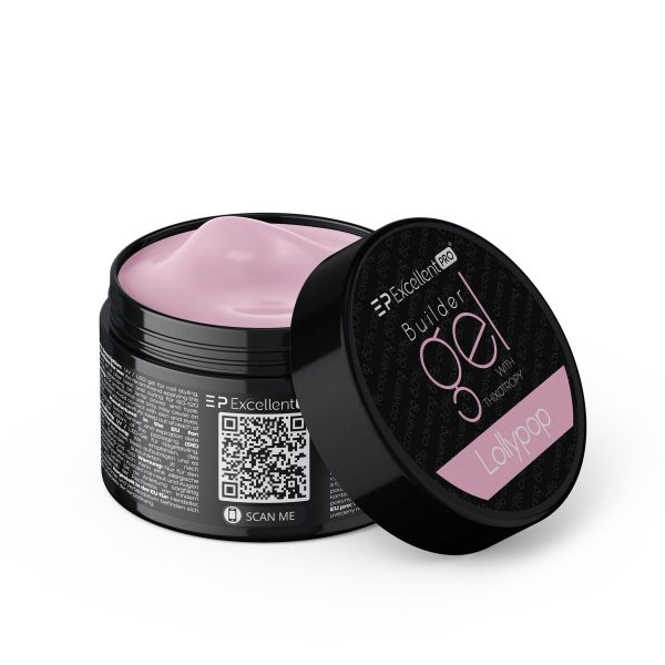 Excellent PRO Builder Gel With Thixotropy żel budujący Lollypop 15g