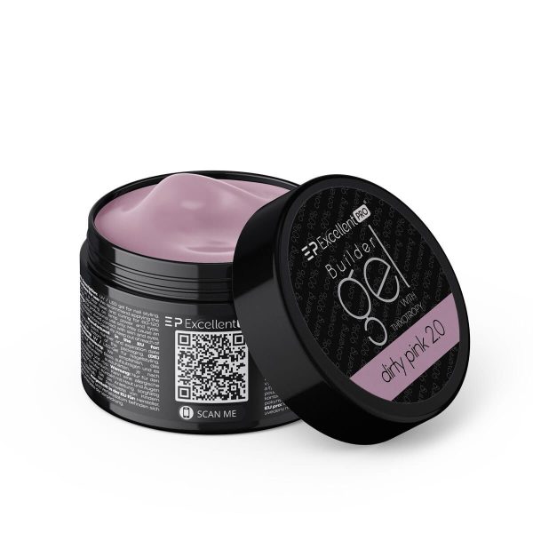 Excellent PRO Builder Gel With Thixotropy żel budujący Dirty Pink 2.0 15g