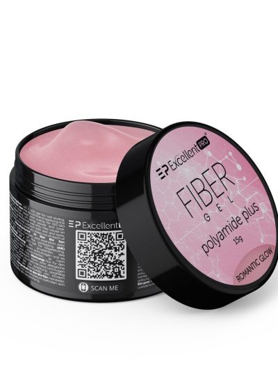 Excellent PRO Fiber Gel Polyamide Plus żel budujący Romantic Glow 15g