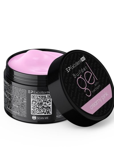 Excellent PRO Builder Gel With Thixotropy żel budujący Creamy Pink 50g