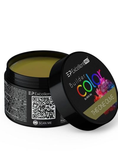Excellent PRO Builder Color With Thixotropy żel budujący This One Olive 15g