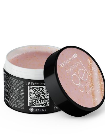Excellent PRO Thixotropy Gel With Effect żel budujący Creame Brule 15g