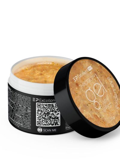 Excellent PRO Thixotropy Gel With Effect żel budujący Golden Eye 15g