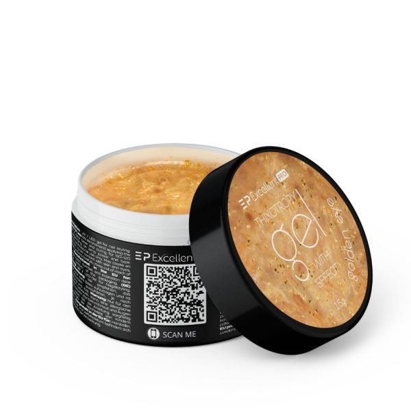 Excellent PRO Thixotropy Gel With Effect żel budujący Golden Eye 15g