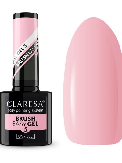 Claresa Brush Easy Gel żel do paznokci 5 5g
