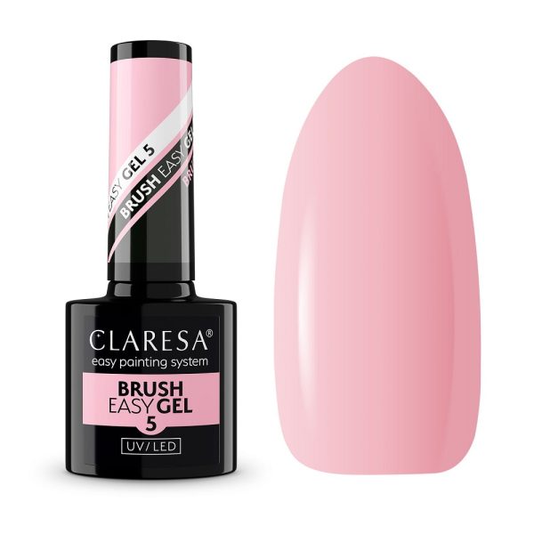 Claresa Brush Easy Gel żel do paznokci 5 5g