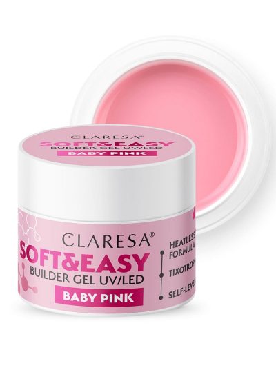 Claresa Soft&Easy Builder Gel żel budujący Baby Pink 45g