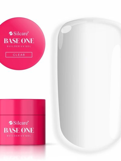 Silcare Base One Clear żel budujący do paznokci 50g